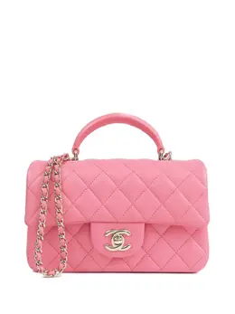 CHANEL Pre-Owned: Розовая сумка 