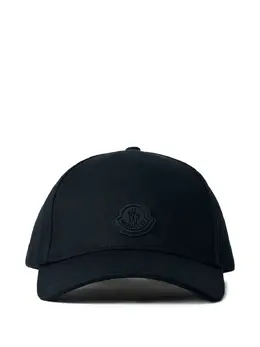 Moncler: Чёрная кепка 