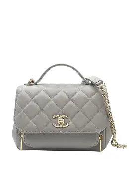 CHANEL Pre-Owned: Серая сумка 