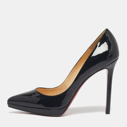 Christian Louboutin: Чорні туфлі  Pigalle