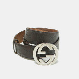 Gucci: Ремені  Interlocking G