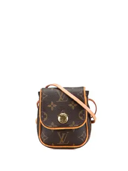 Louis Vuitton Pre-Owned: Коричневая сумка через плечо 