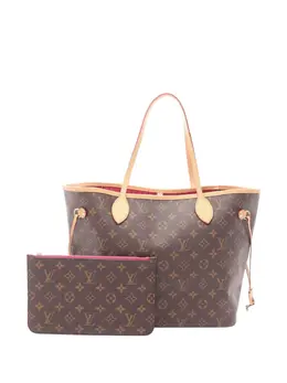 Louis Vuitton Pre-Owned: Коричневая сумка-шоппер 