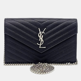 Saint Laurent Paris: Чорні сумки через плече  Monogram