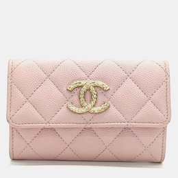 Chanel: Розовый картхолдер 