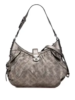 Louis Vuitton Pre-Owned: Серебристая сумка через плечо 