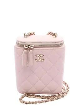 CHANEL Pre-Owned: Розовая сумка 