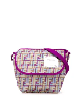 Fendi Pre-Owned: Фиолетовая сумка через плечо 