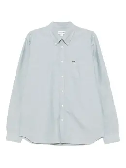 Lacoste: Зелёная рубашка 