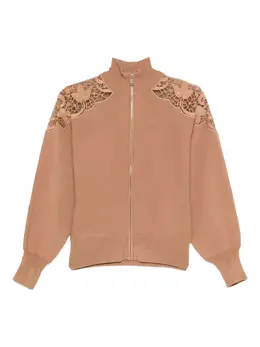 TWINSET: Коричневая куртка 