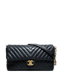 CHANEL Pre-Owned: Чёрная сумка 