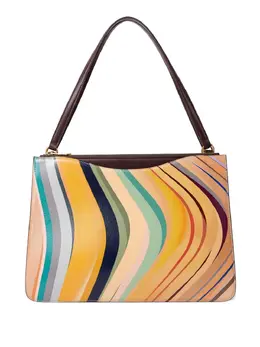 Paul Smith: Жёлтая сумка-шоппер  Swirl