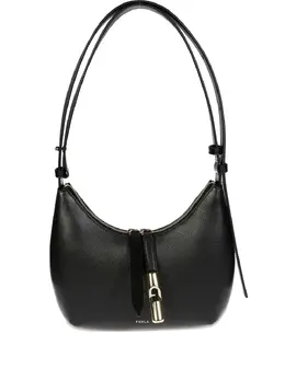 Furla: Чёрная сумка 