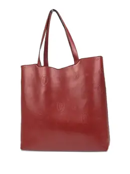 Cartier: Бордовая сумка-шоппер 