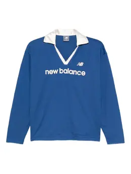 New Balance: Футболка с v-образным вырезом 