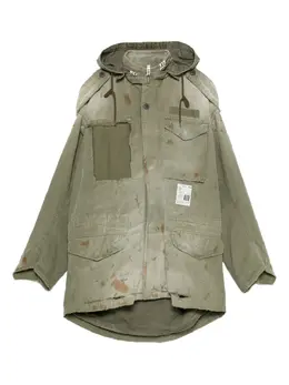 Maison MIHARA YASUHIRO: Куртка с капюшоном 
