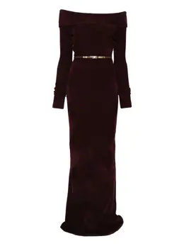 Elisabetta Franchi: Красное платье 
