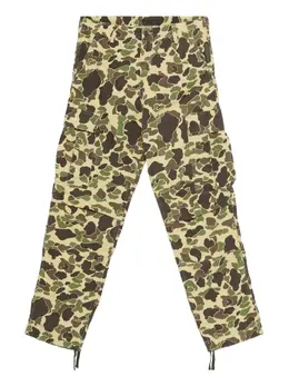 Carhartt WIP: Зелёные брюки 
