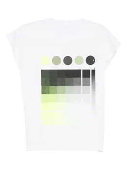 Pleats Please Issey Miyake: Футболка с принтом 