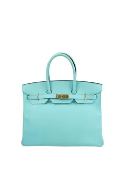 Hermès Pre-Owned: Голубая сумка 