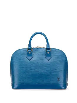 Louis Vuitton Pre-Owned: Голубая сумка 