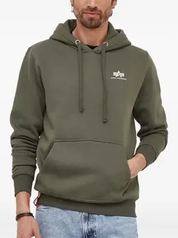 Alpha Industries: Зелёная толстовка 