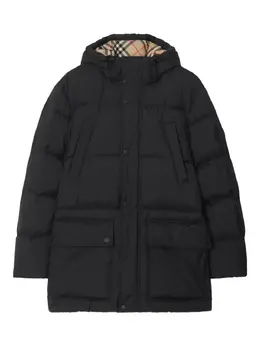 Burberry: Чёрная куртка 