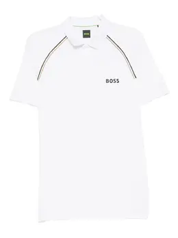 BOSS: Поло в полоску 