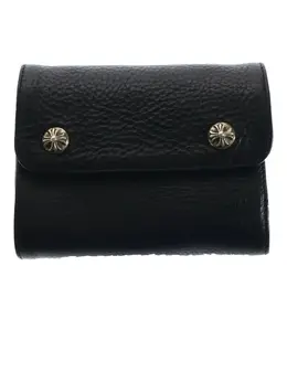 Chrome Hearts: Чёрный кошелёк 