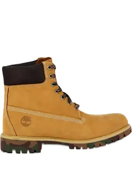 Timberland: Коричневые ботинки 