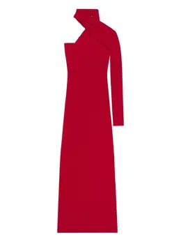 Courrèges: Платье миди 
