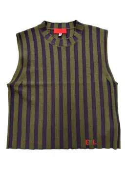 Eckhaus Latta: Жилет в полоску 