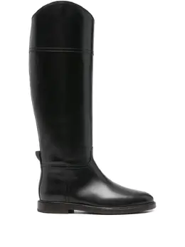 Brunello Cucinelli: Чёрные ботинки 