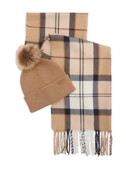 Barbour: Бежевый шарф 