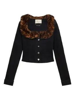 Blumarine: Куртка из искусственного меха 