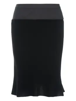 Rick Owens: Бархатная юбка 