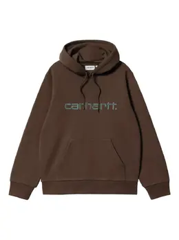 Carhartt WIP: Коричневая толстовка 