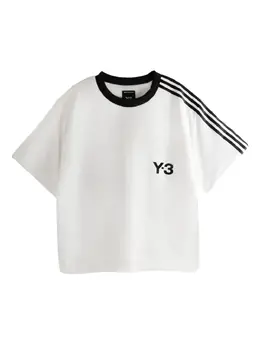 Y-3: Белая футболка 