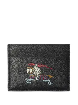 Burberry: Чёрный картхолдер 