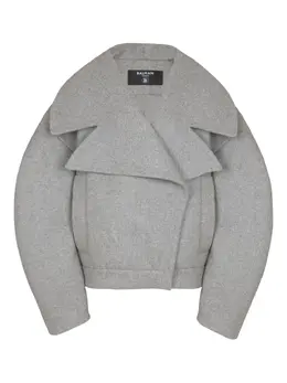 Balmain: Пальто оверсайз 
