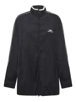 Balenciaga: Чёрная куртка 