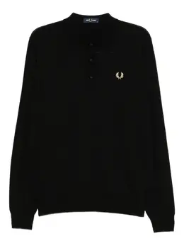 Fred Perry: Чёрное поло 