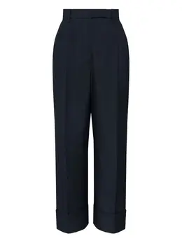 Thom Browne: Чёрные брюки 