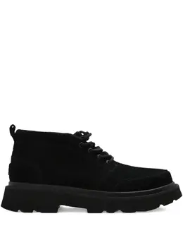 UGG: Чёрные ботинки 