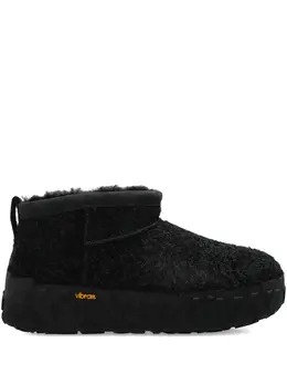UGG: Чёрные ботинки  Ultra Mini