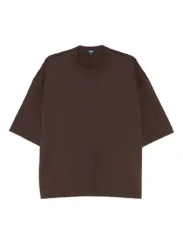 Comme Des Garçons: Коричневая футболка 