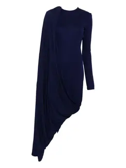 Sportmax: Драпированное платье 