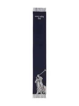 Polo Ralph Lauren: Синий шарф 