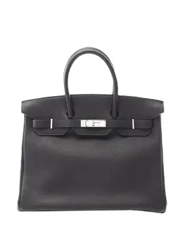 Hermès Pre-Owned: Чёрная сумка 