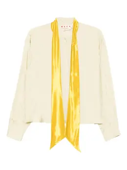 Marni: Блуза с длинным рукавом 